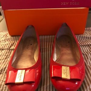 Red Kate Spade flats